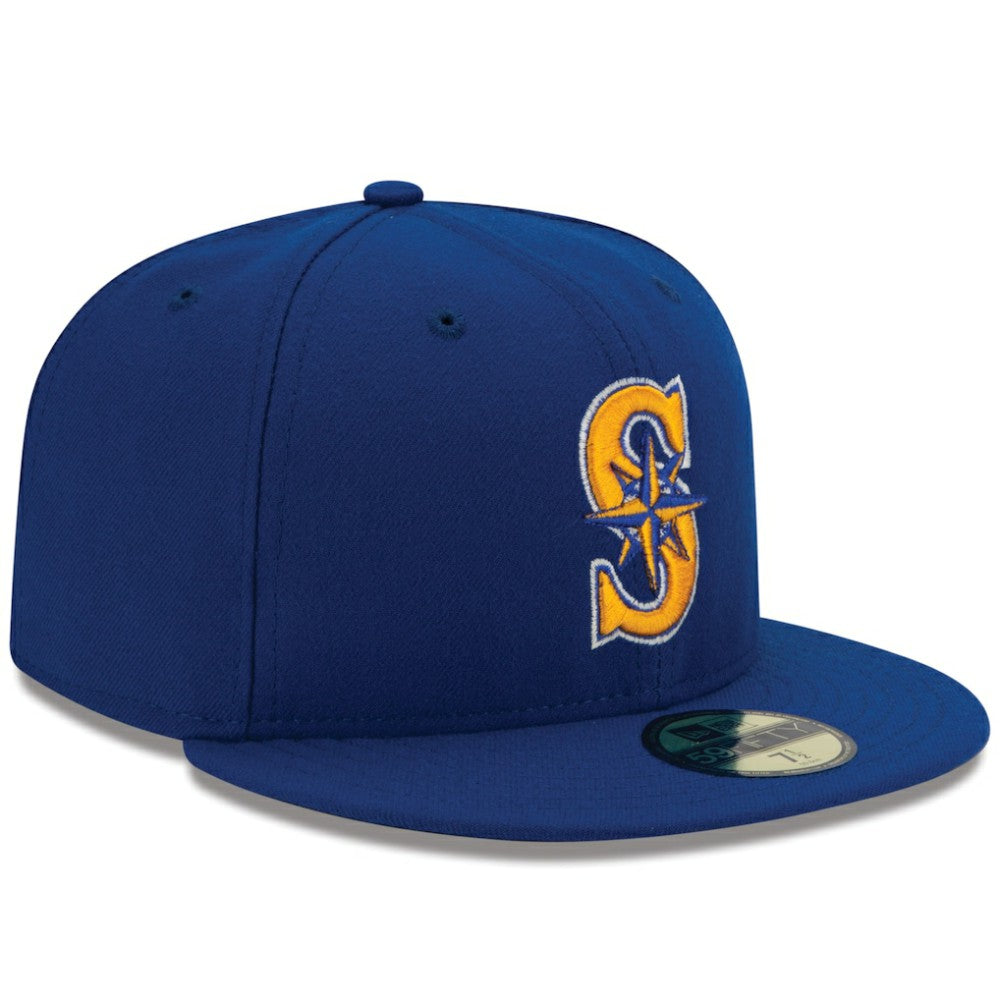 Royal Seattle Mariners New Era Alternate 2 Authentic On Field 59FIFTY Fitted Hat