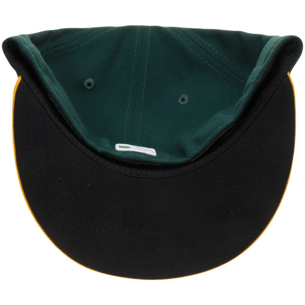 Green/Yellow Athletics New Era Home Authentic Collection On-Field 59FIFTY Fitted Hat
