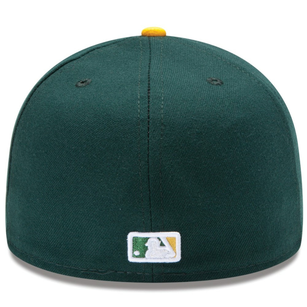 Green/Yellow Athletics New Era Home Authentic Collection On-Field 59FIFTY Fitted Hat