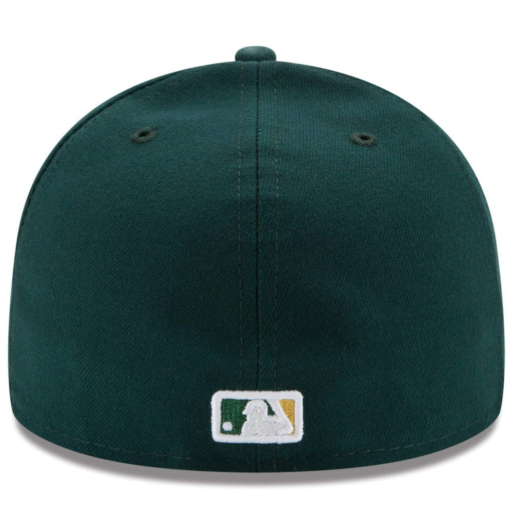 Green Athletics New Era Road Authentic Collection On Field 59FIFTY Performance Fitted Hat