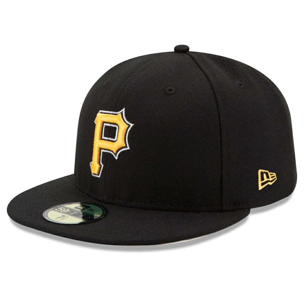 Black Pittsburgh Pirates New Era Alternate Authentic Collection On-Field 59FIFTY Fitted Hat
