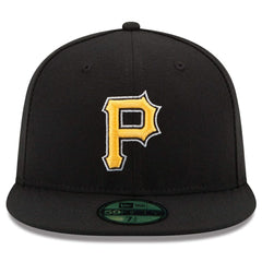 Black Pittsburgh Pirates New Era Alternate Authentic Collection On-Field 59FIFTY Fitted Hat