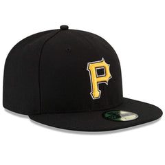 Black Pittsburgh Pirates New Era Alternate Authentic Collection On-Field 59FIFTY Fitted Hat