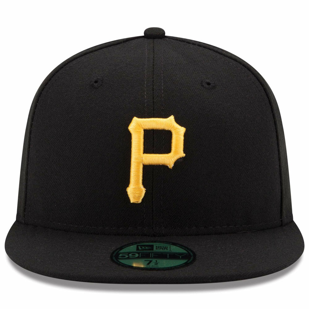 Black Pittsburgh Pirates New Era Game Authentic Collection On-Field 59FIFTY Fitted Hat