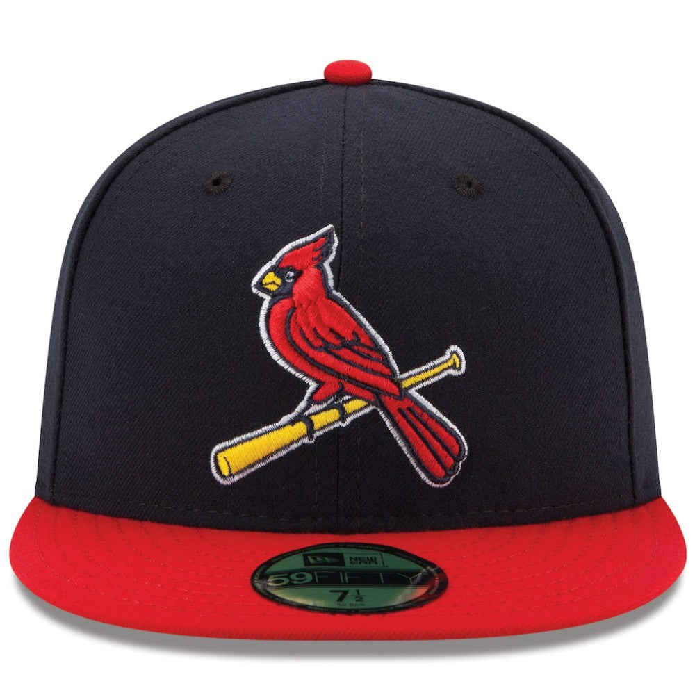 Navy/Red St. Louis Cardinals New Era Alternate 2 Authentic Collection On-Field 59FIFTY Fitted Hat