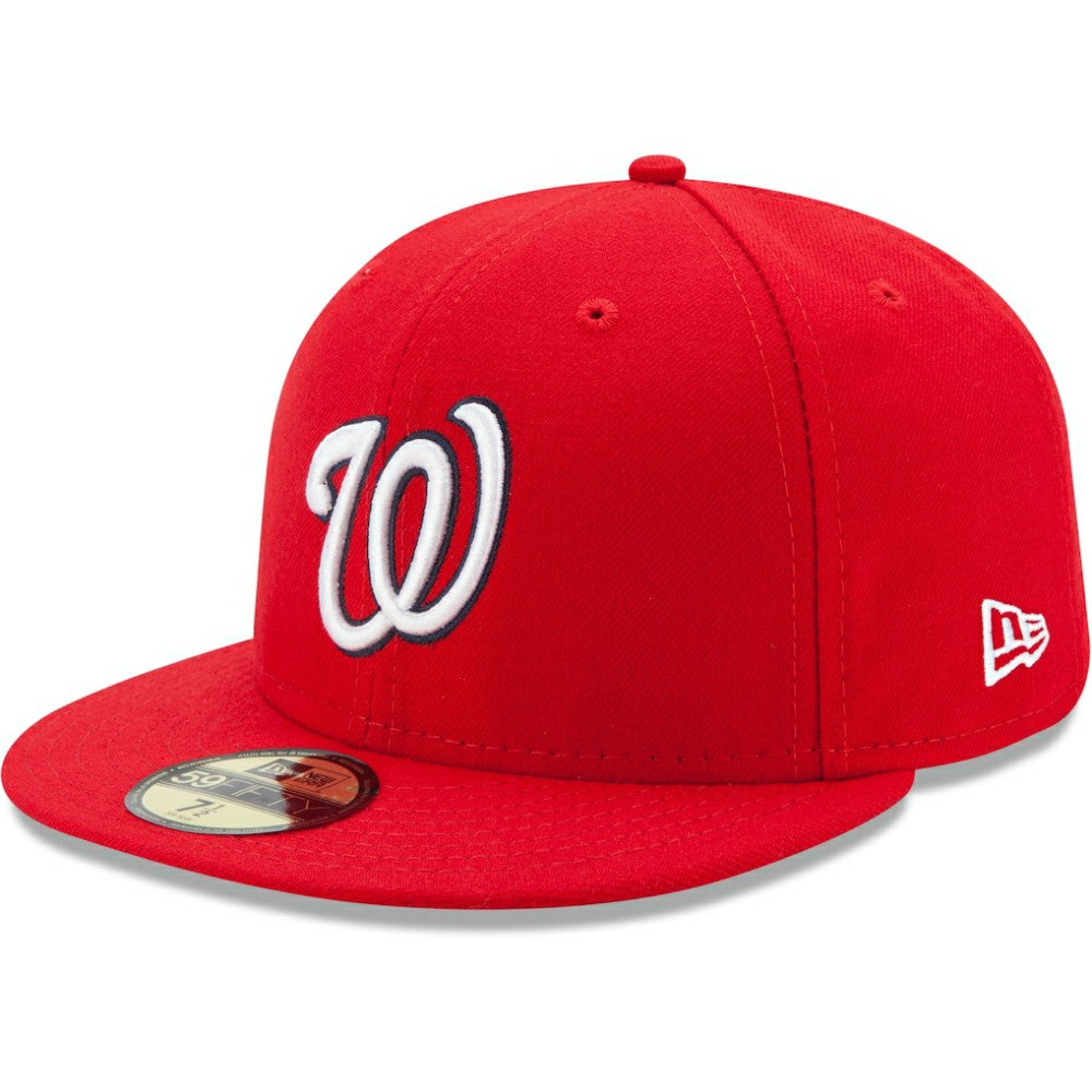 Red Washington Nationals New Era Game Authentic Collection On-Field 59FIFTY Fitted Hat