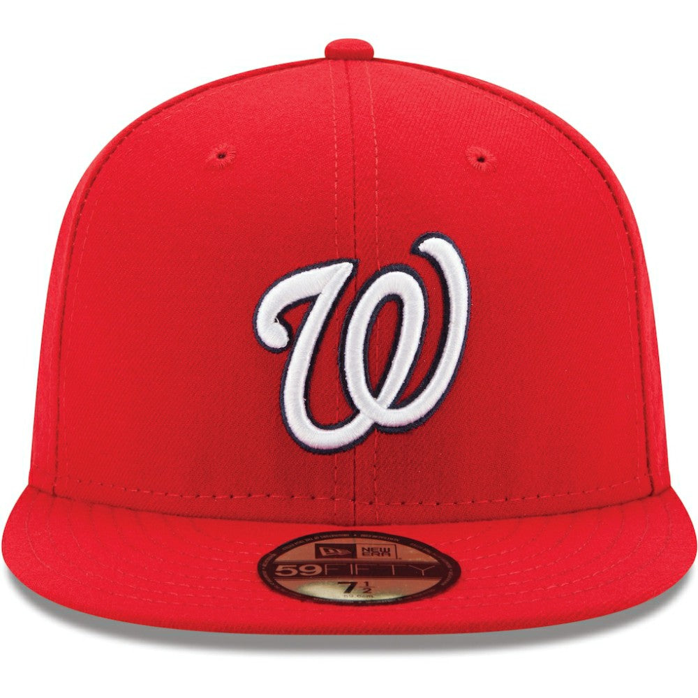Red Washington Nationals New Era Game Authentic Collection On-Field 59FIFTY Fitted Hat