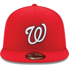 Red Washington Nationals New Era Game Authentic Collection On-Field 59FIFTY Fitted Hat