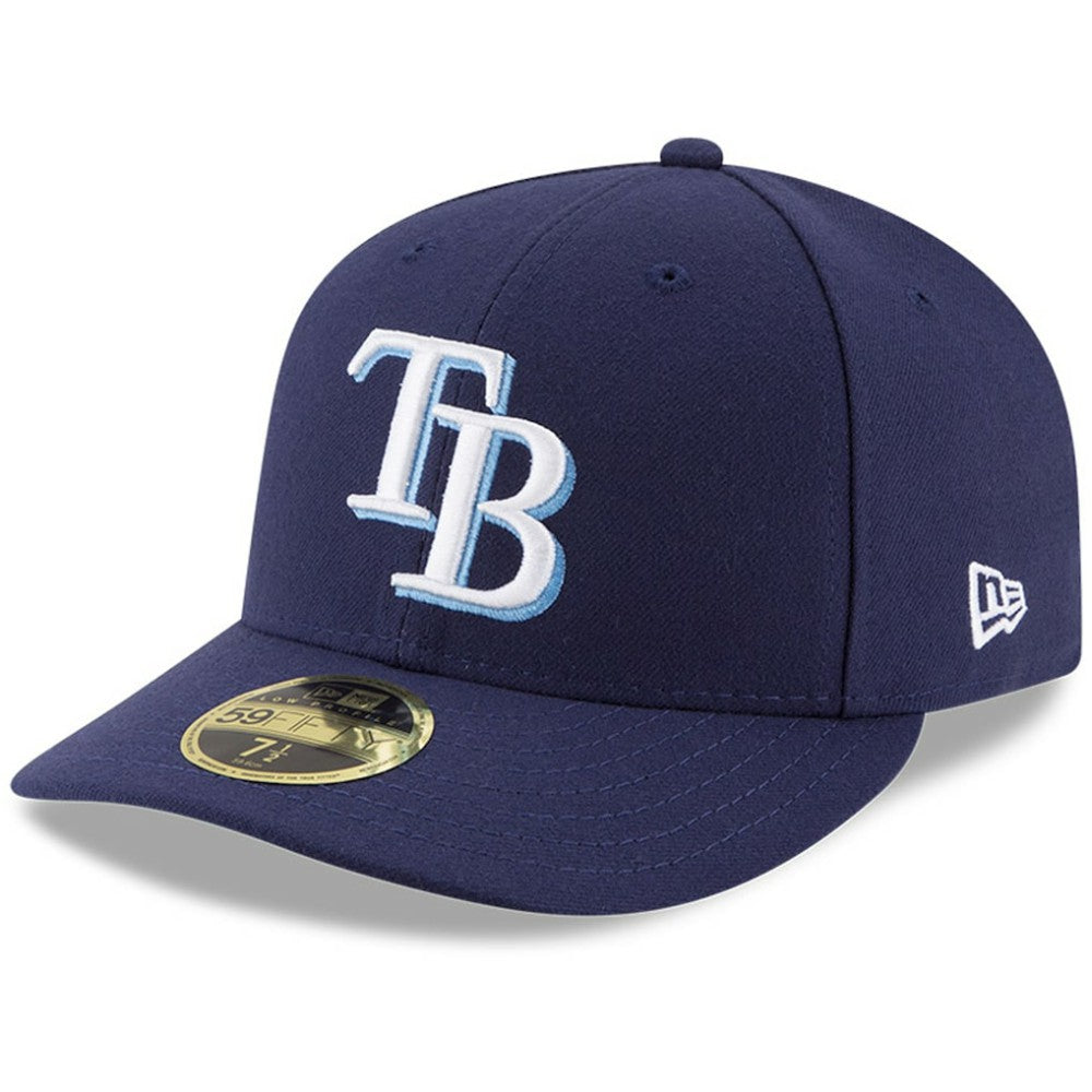 Navy Tampa Bay Rays New Era Game Authentic Collection On-Field Low Profile 59FIFTY Fitted Hat