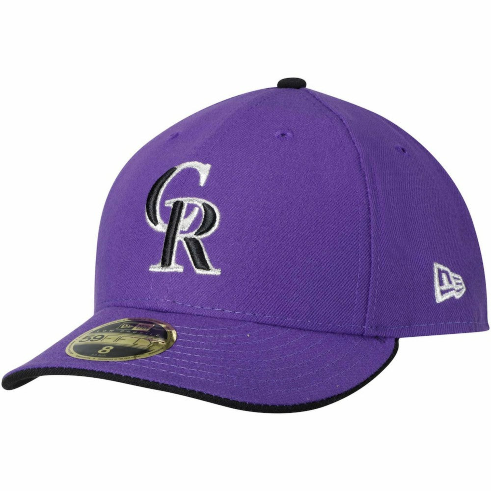 Purple Colorado Rockies New Era Alternate 2 Authentic Collection On-Field Low Profile 59FIFTY Fitted Hat