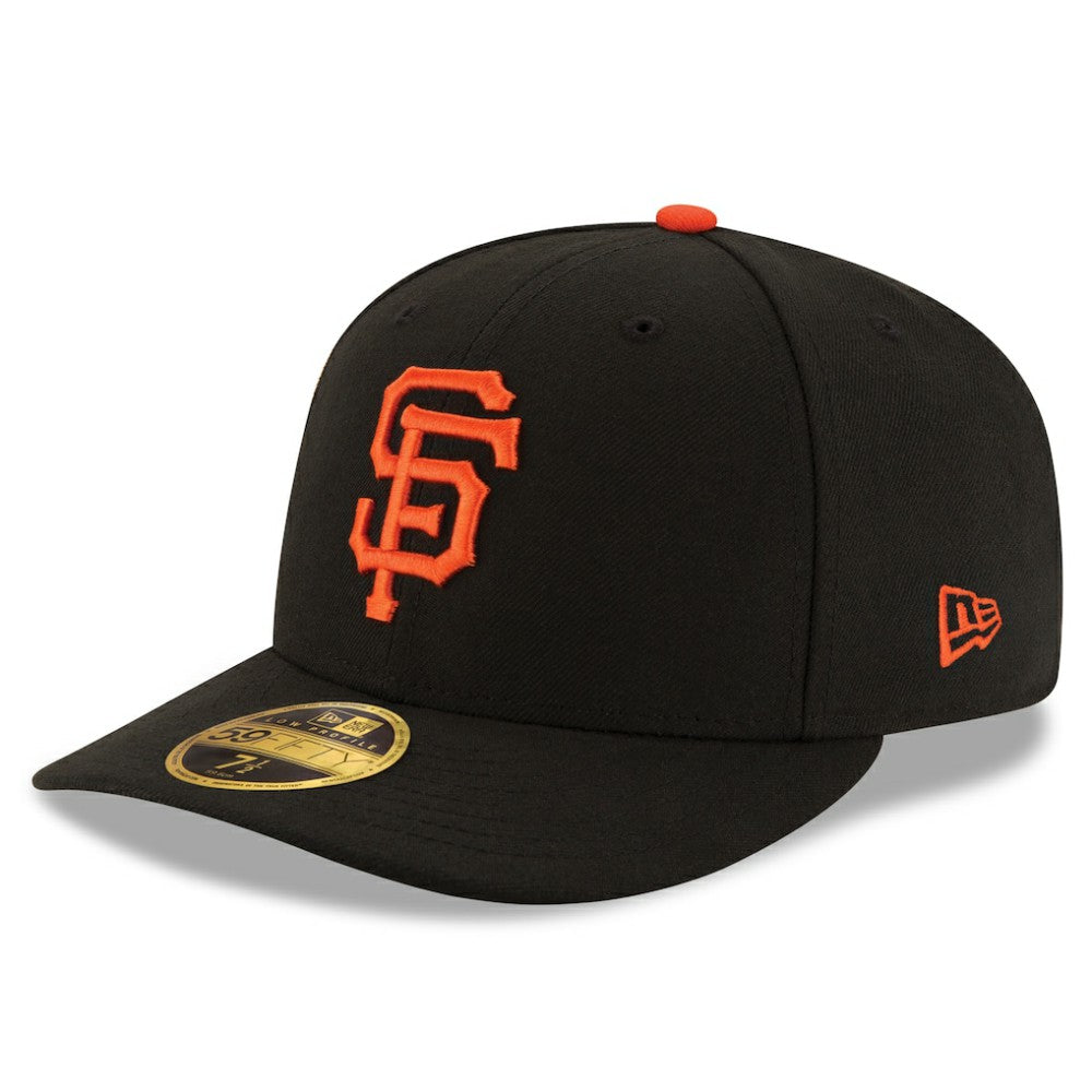 Black San Francisco Giants New Era Authentic Collection On Field Low Profile Game 59FIFTY Fitted Hat