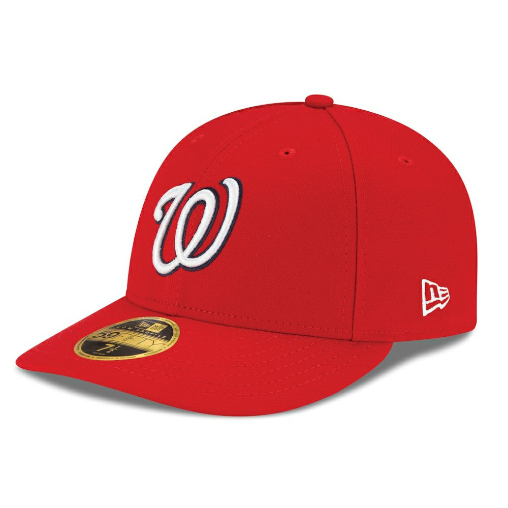 Red Washington Nationals New Era Game Authentic Collection On-Field Low Profile 59FIFTY Fitted Hat