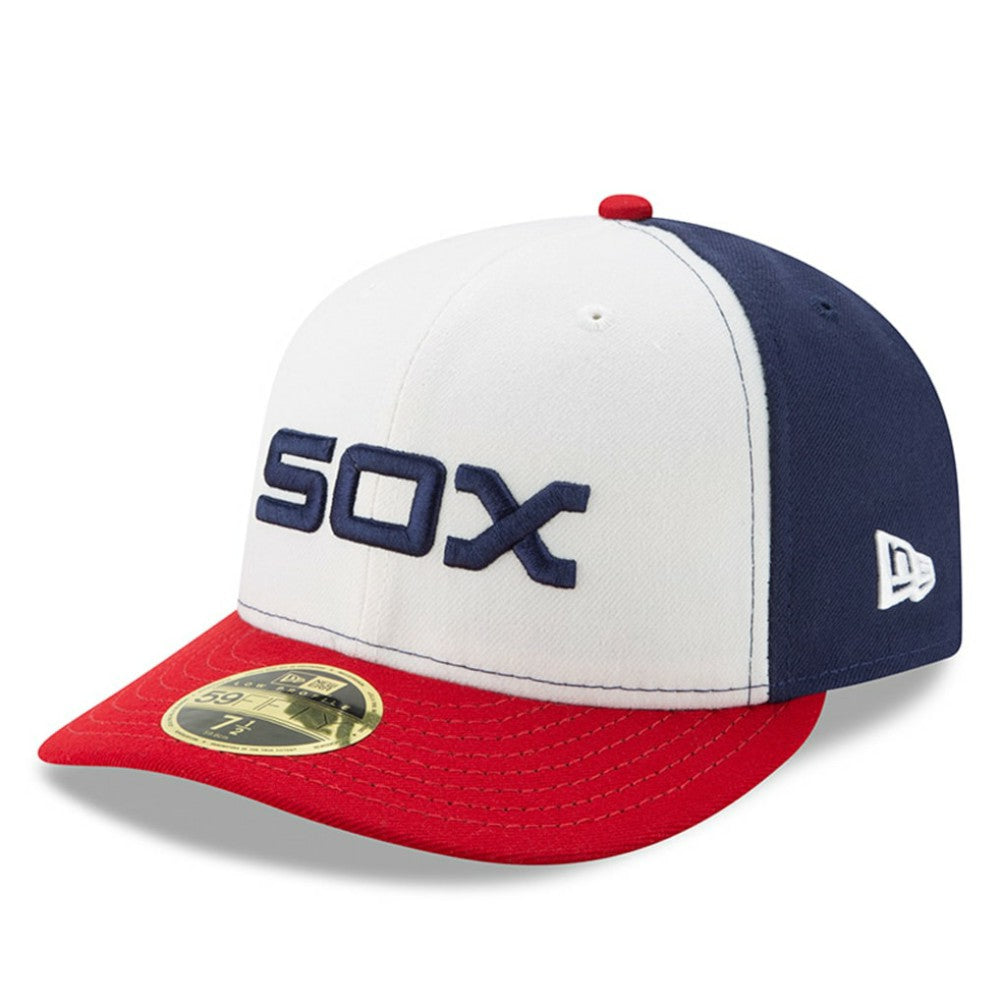 White/Red Chicago White Sox New Era Alternate Authentic Collection On-Field Low Profile 59FIFTY Fitted Hat