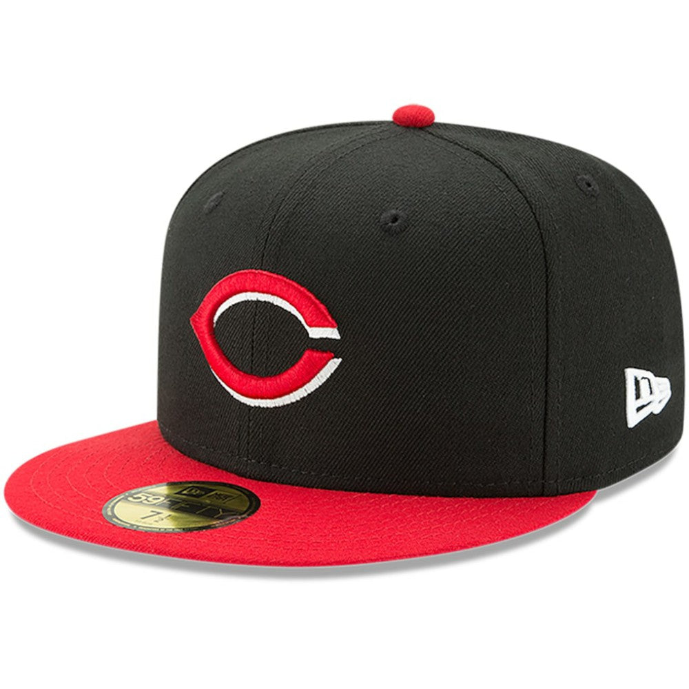 Black/Red Cincinnati Reds New Era Alternate Authentic Collection On-Field 59FIFTY Fitted Hat