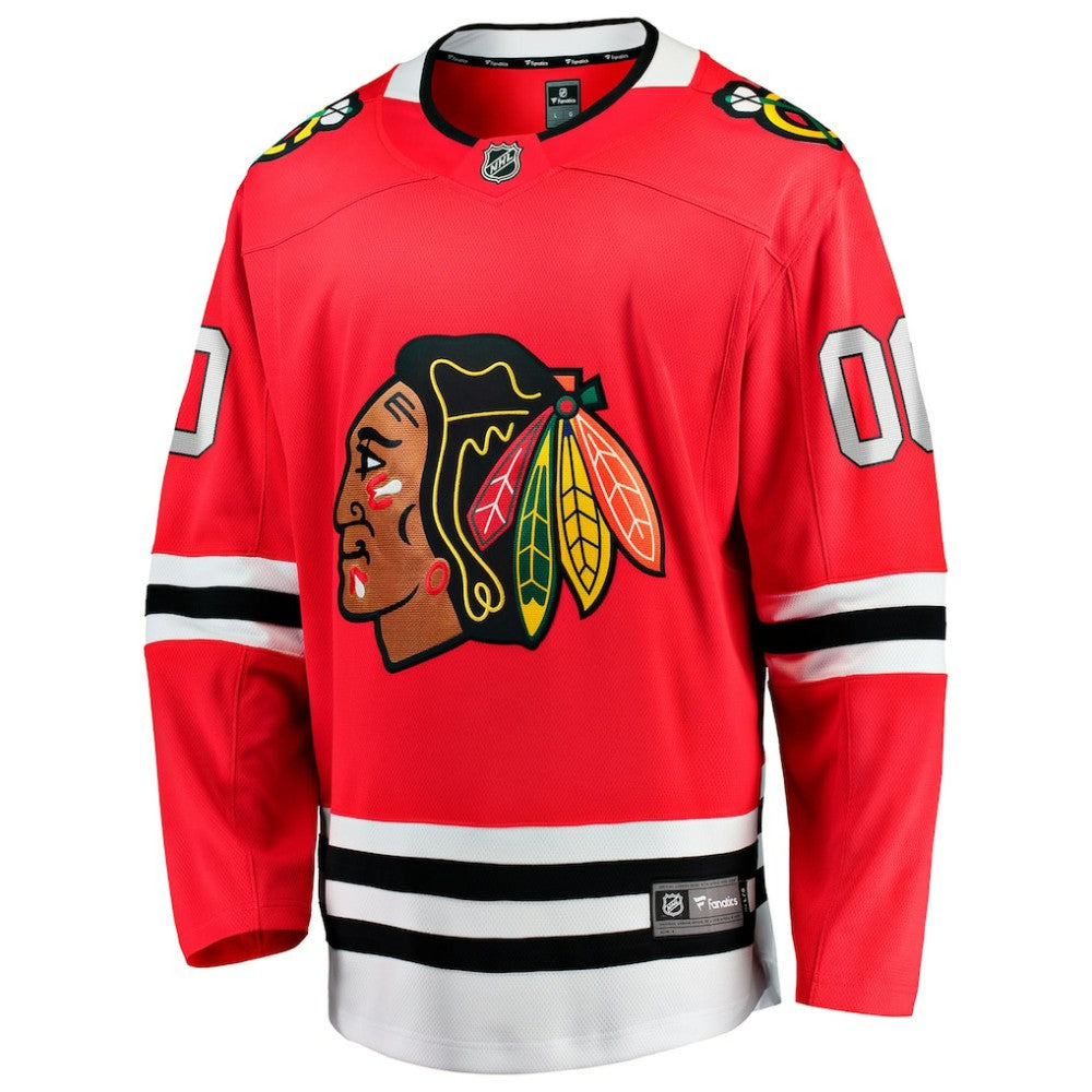 NHL Chicago Blackhawks Fanatics Home Breakaway Custom Jersey
