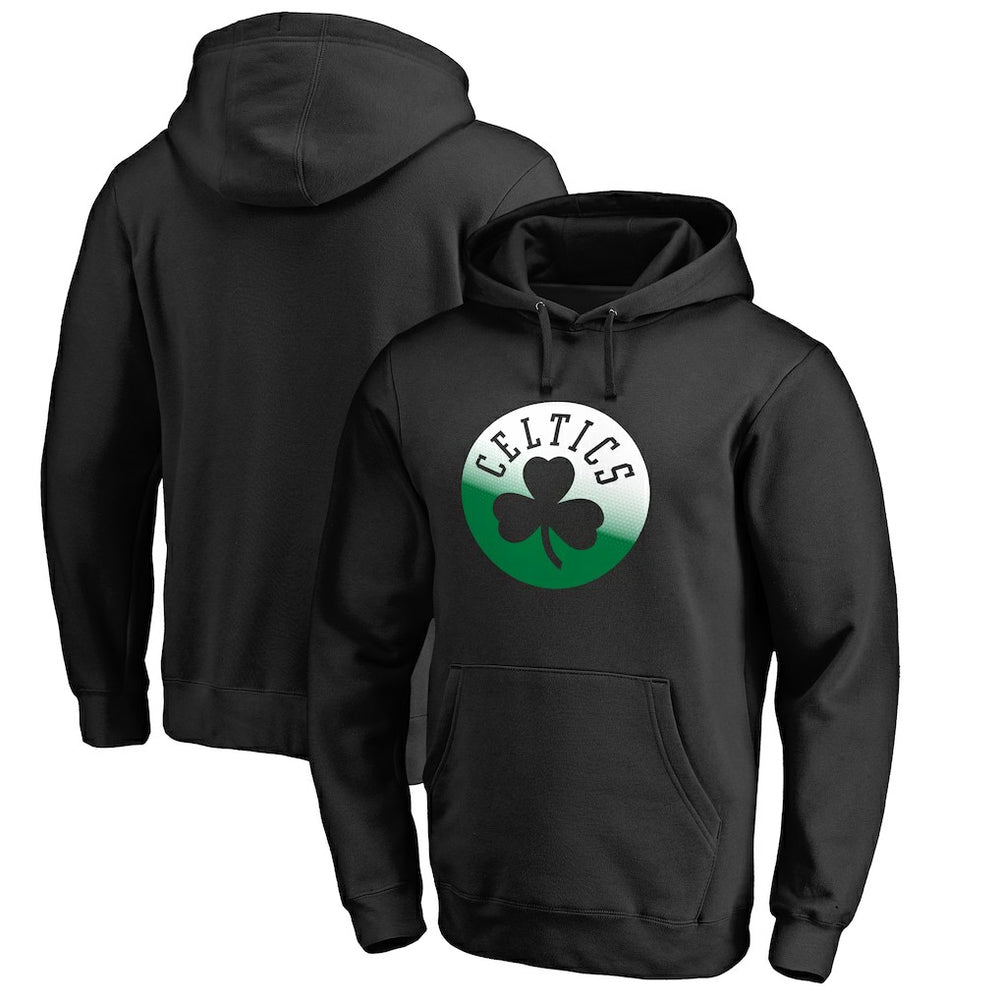 Boston Celtics Gradient Logo Pullover Hoodie