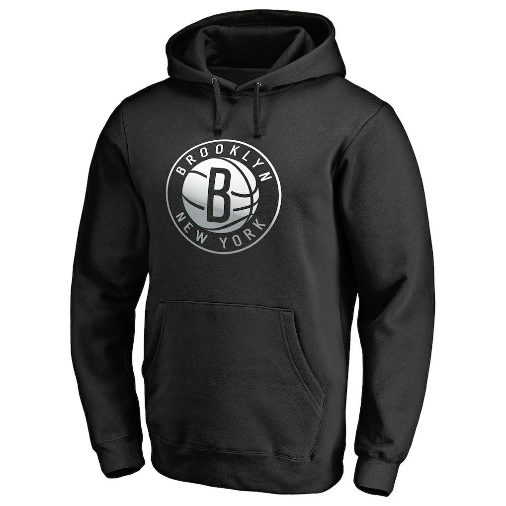 Brooklyn Nets Gradient Logo Pullover Hoodie