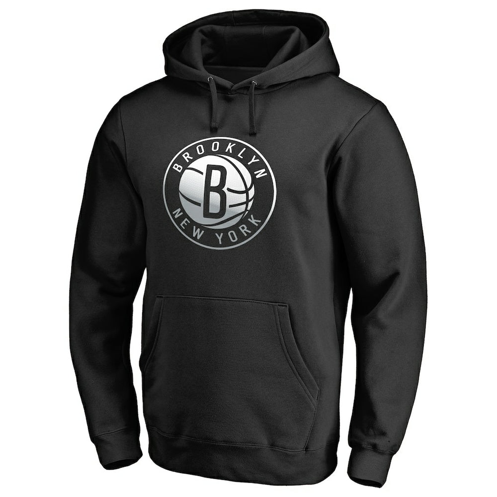 Brooklyn Nets Gradient Logo Pullover Hoodie