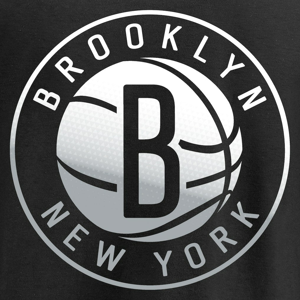 Brooklyn Nets Gradient Logo Pullover Hoodie