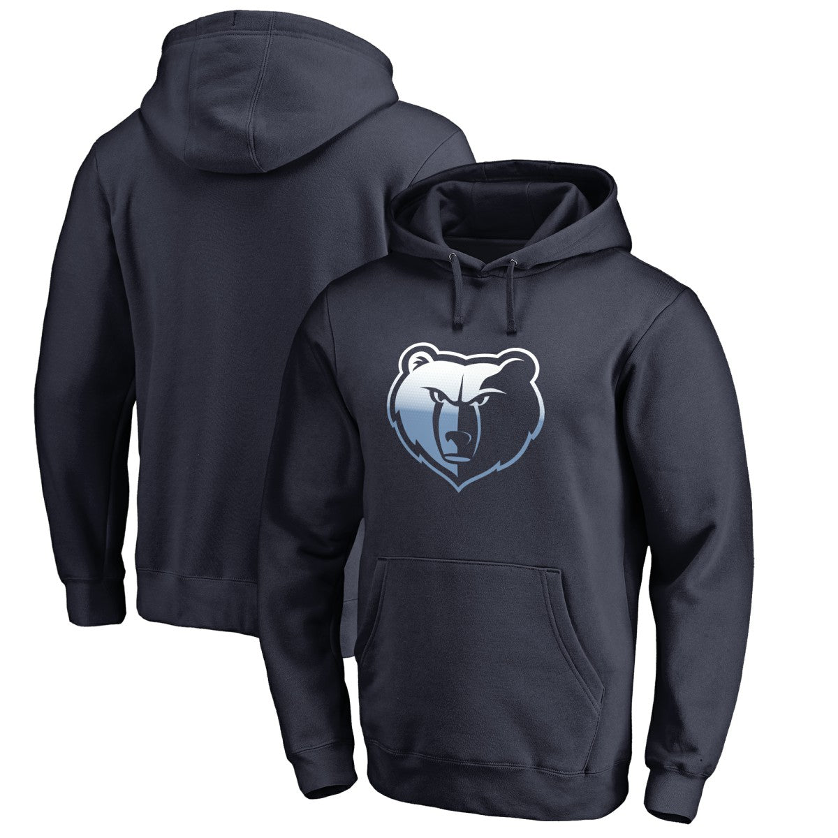 Memphis Grizzlies Gradient Logo Pullover Hoodie