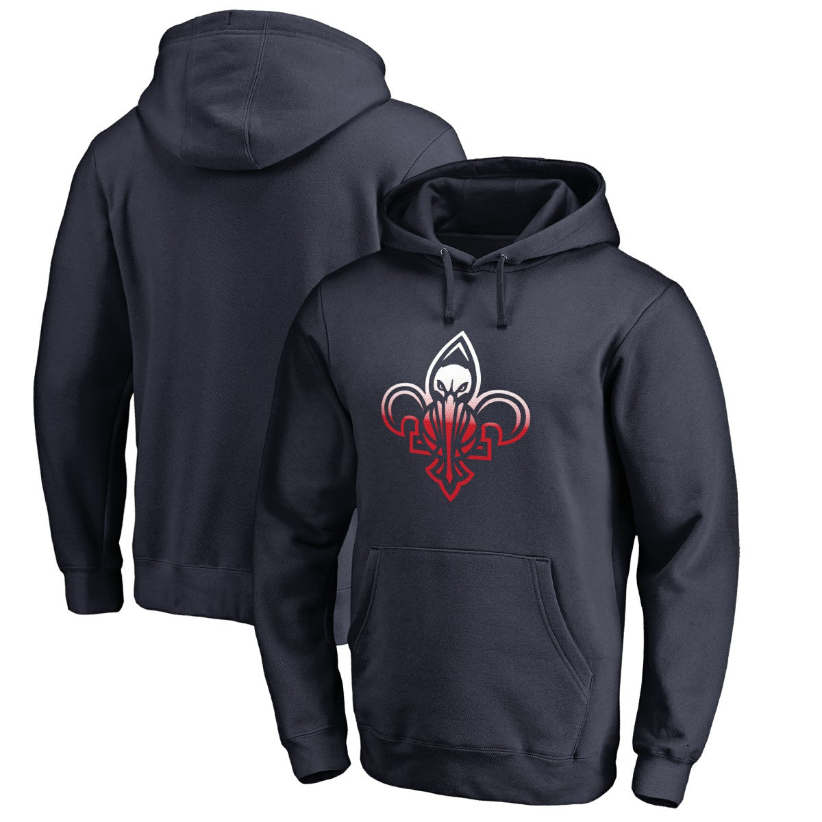New Orleans Pelicans Gradient Logo Pullover Hoodie
