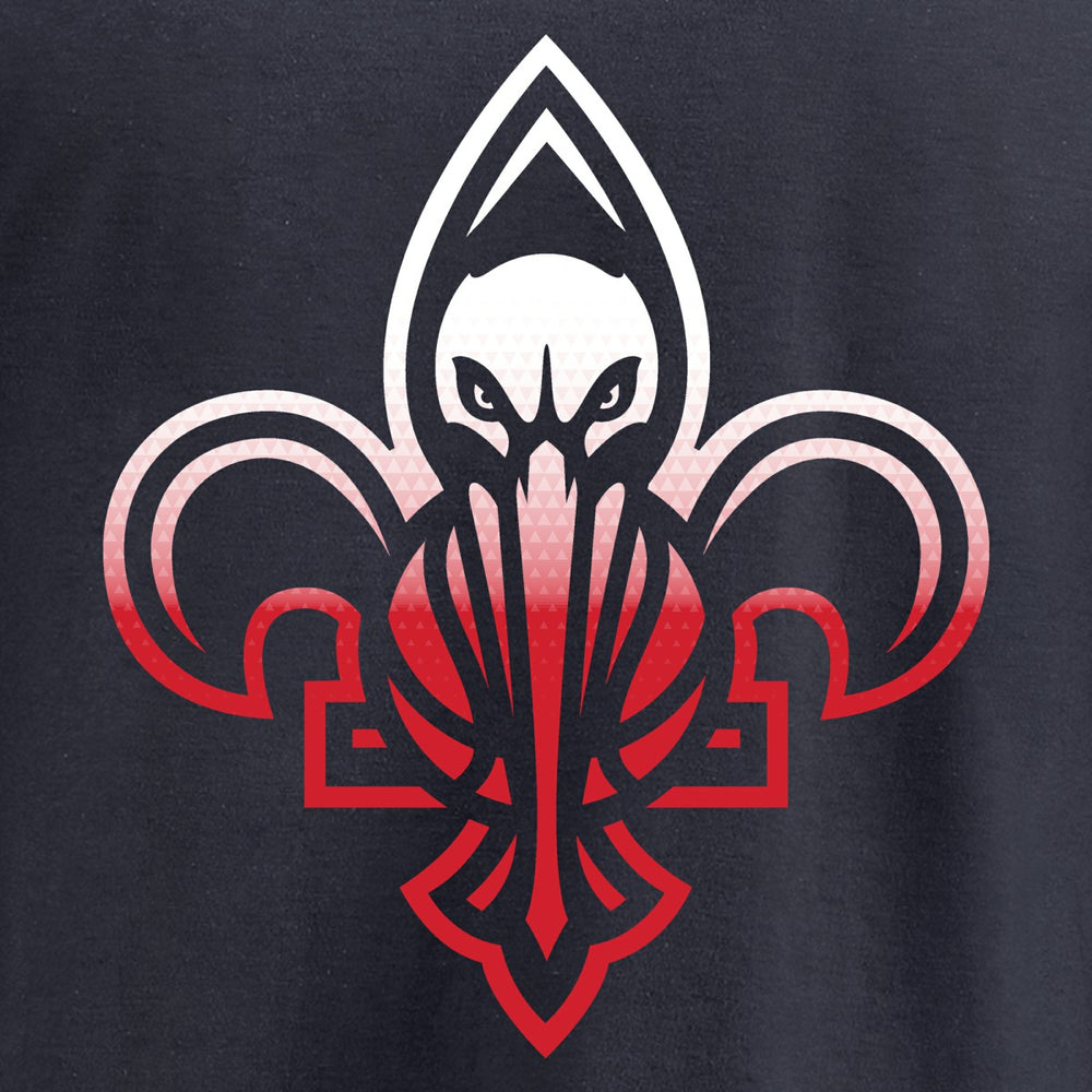 New Orleans Pelicans Gradient Logo Pullover Hoodie