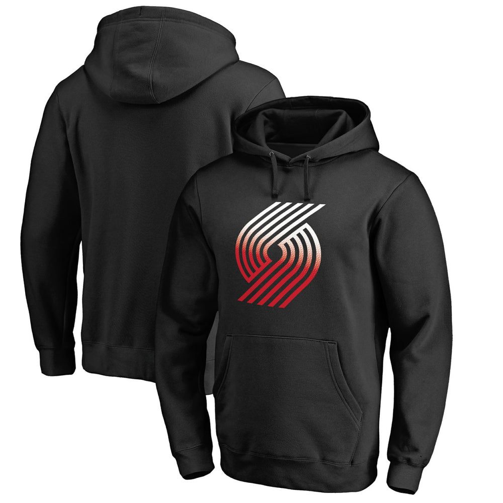 Portland Trail Blazers Gradient Logo Pullover Hoodie