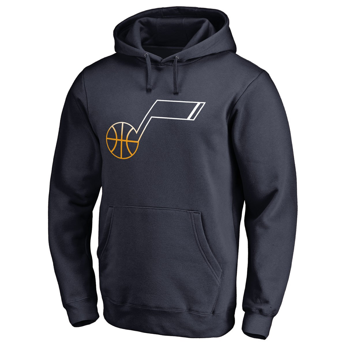 Utah Jazz Gradient Logo Pullover Hoodie