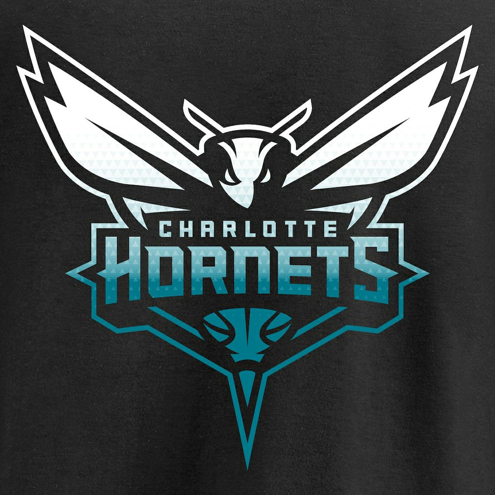 Charlotte Hornets Gradient Logo Long Sleeve T-Shirt
