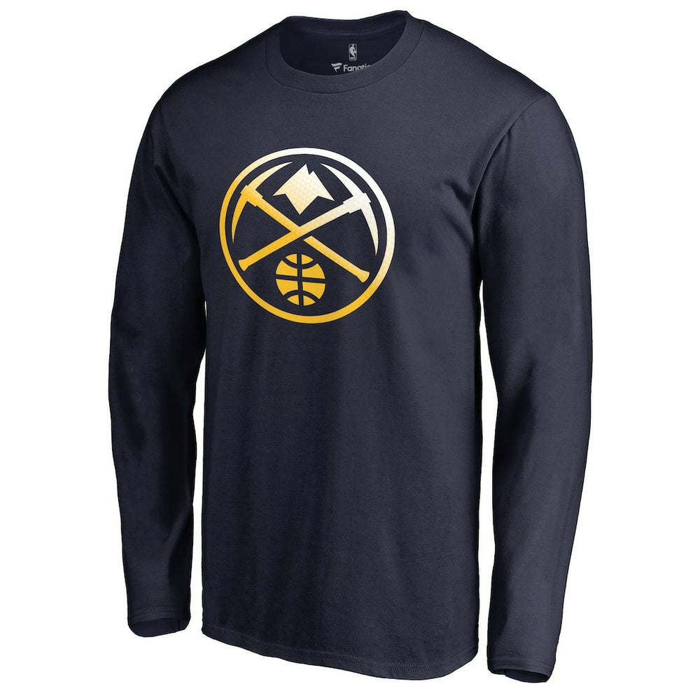 Denver Nuggets Gradient Logo Long Sleeve T-Shirt sale