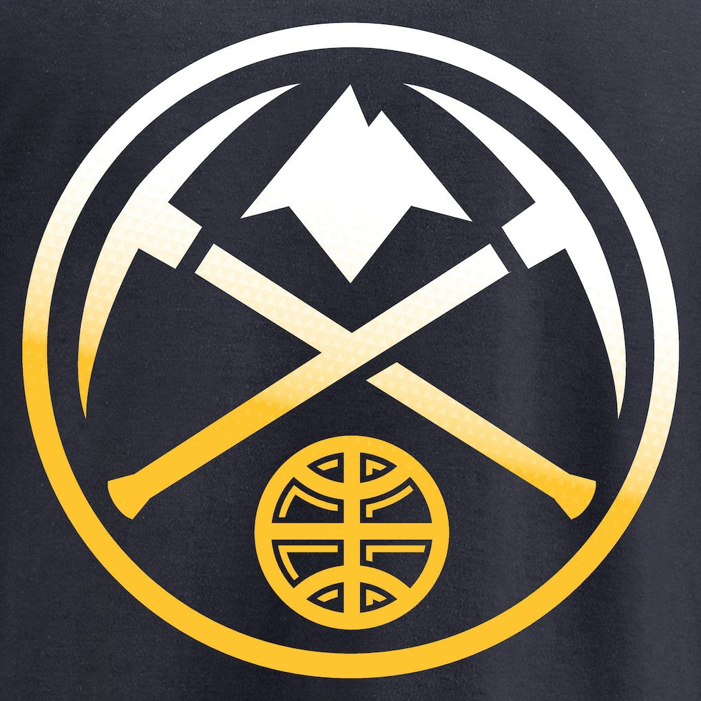 Denver Nuggets Gradient Logo Long Sleeve T-Shirt sale