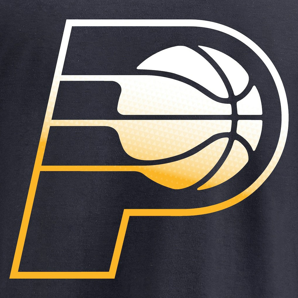 Indiana Pacers Gradient Logo Long Sleeve T-Shirt