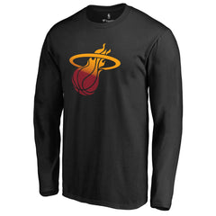 Miami Heat Gradient Logo Long Sleeve T-Shirt
