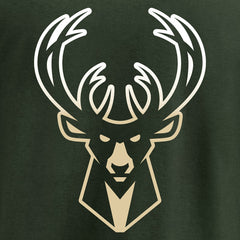 Milwaukee Bucks Gradient Logo Long Sleeve T-Shirt