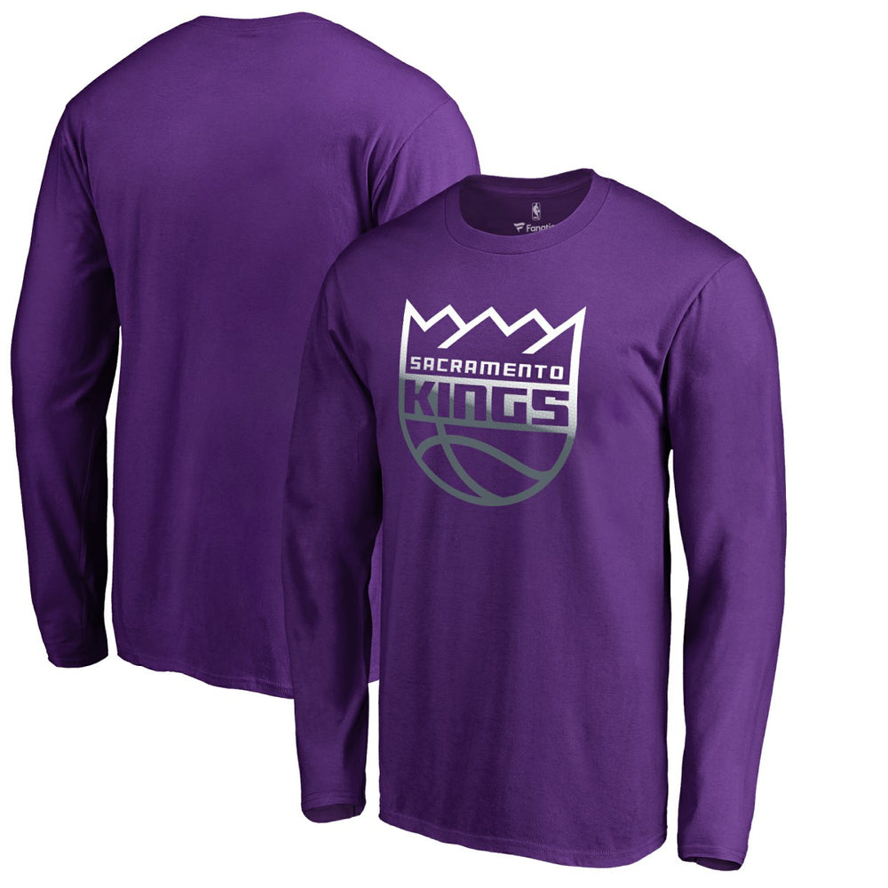 Sacramento Kings Gradient Logo Long Sleeve T-Shirt