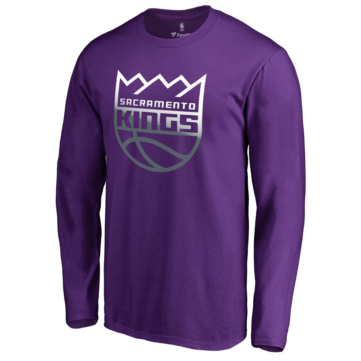 Sacramento Kings Gradient Logo Long Sleeve T-Shirt