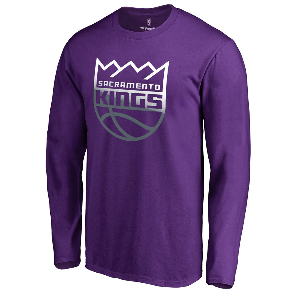Sacramento Kings Gradient Logo Long Sleeve T-Shirt