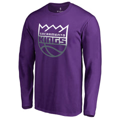 Sacramento Kings Gradient Logo Long Sleeve T-Shirt