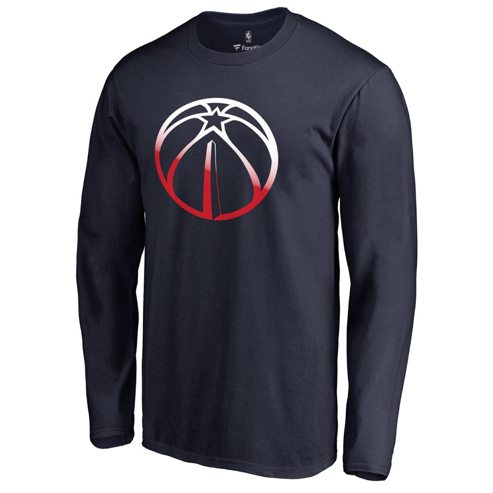 Washington Wizards Gradient Logo Long Sleeve T-Shirt