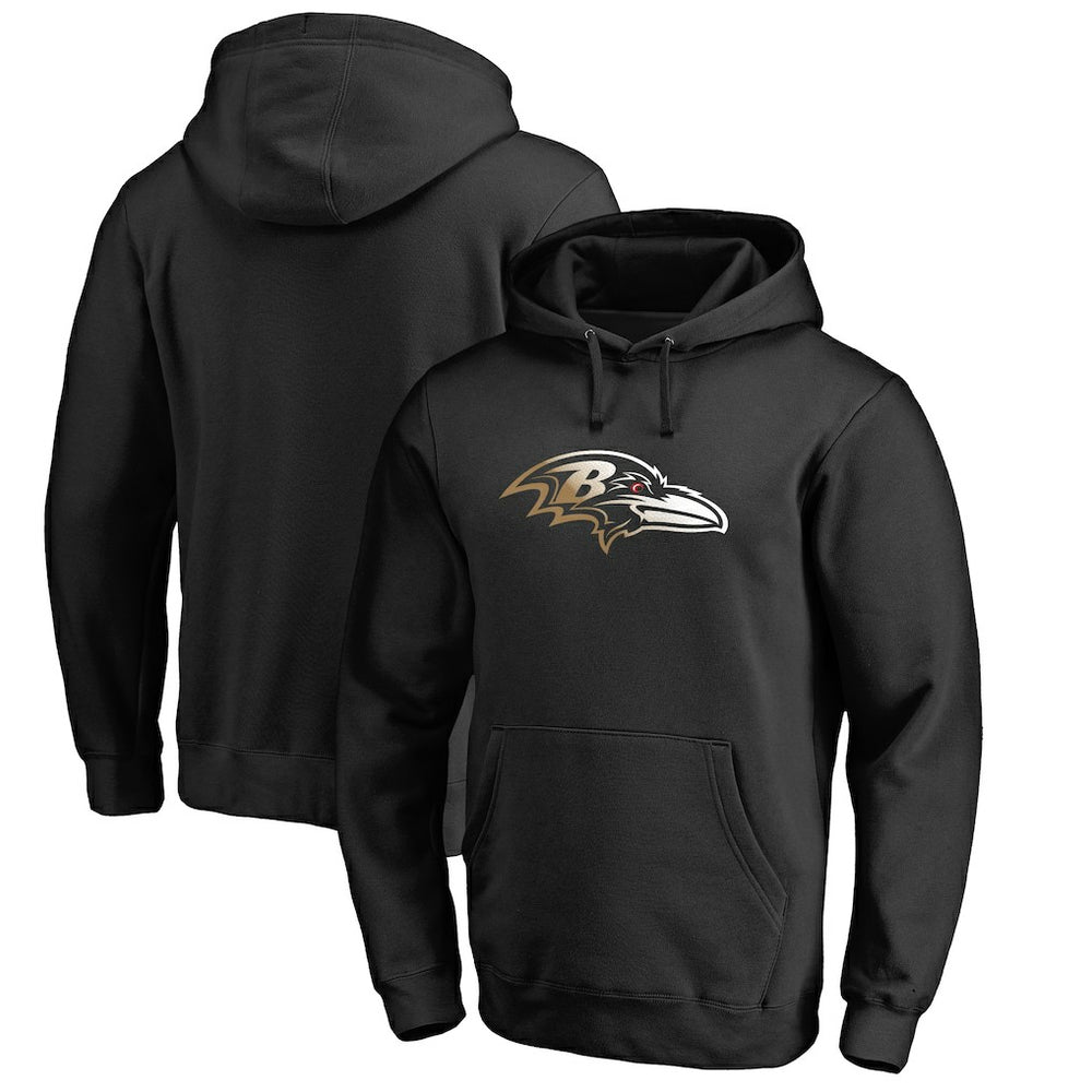 Gradient Logo Pullover Hoodie - Baltimore Ravens Hoodies
