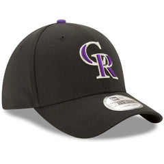 Black Colorado Rockies New Era Game Team Classic 39THIRTY Flex Hat