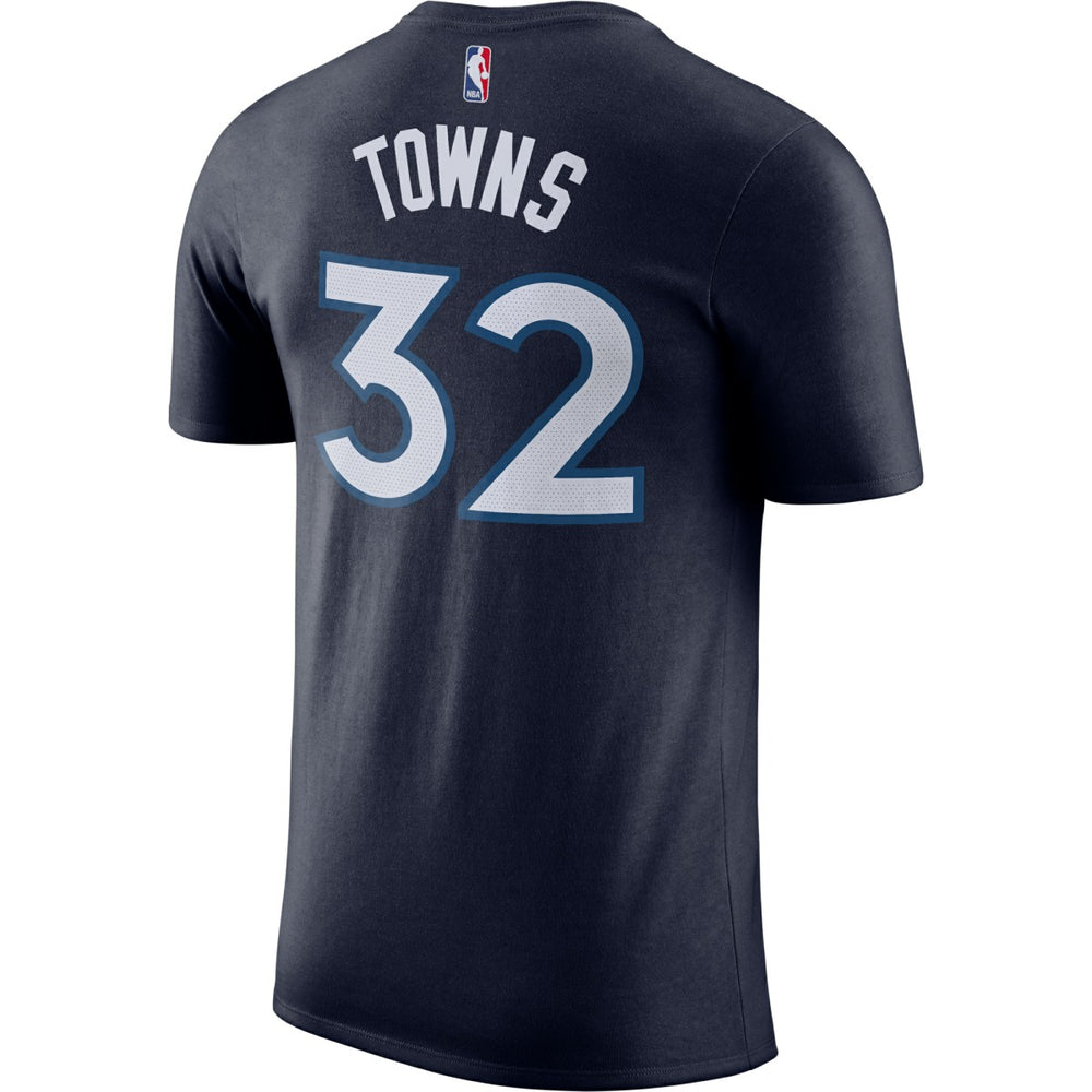 Nike Karl-Anthony Towns Minnesota Timberwolves Name & Number Performance T-Shirt
