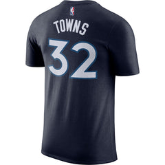 Nike Karl-Anthony Towns Minnesota Timberwolves Name & Number Performance T-Shirt