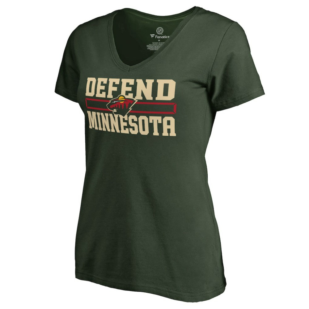 NHL Minnesota Wild Women's Hometown Collection Defend T-Shirt