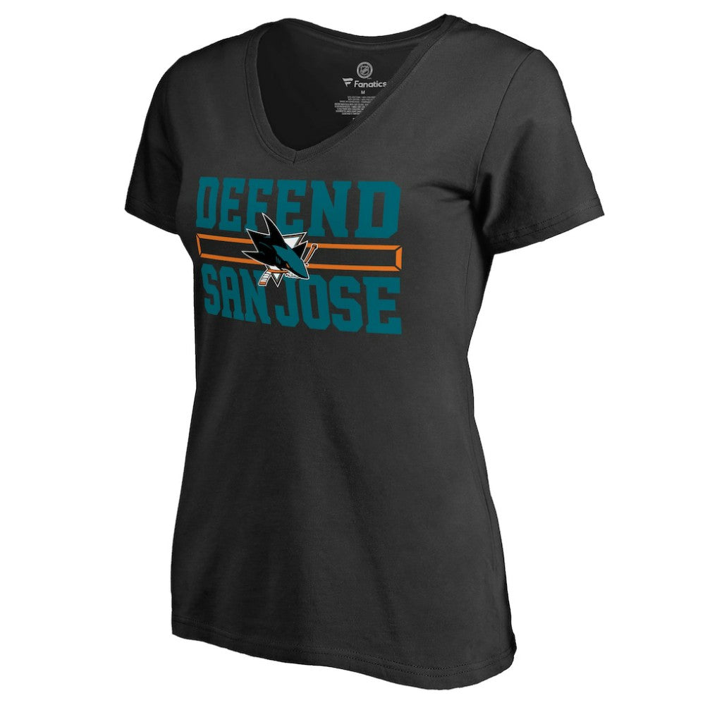 NHL San Jose Sharks Women's Hometown Collection Defend T-Shirt
