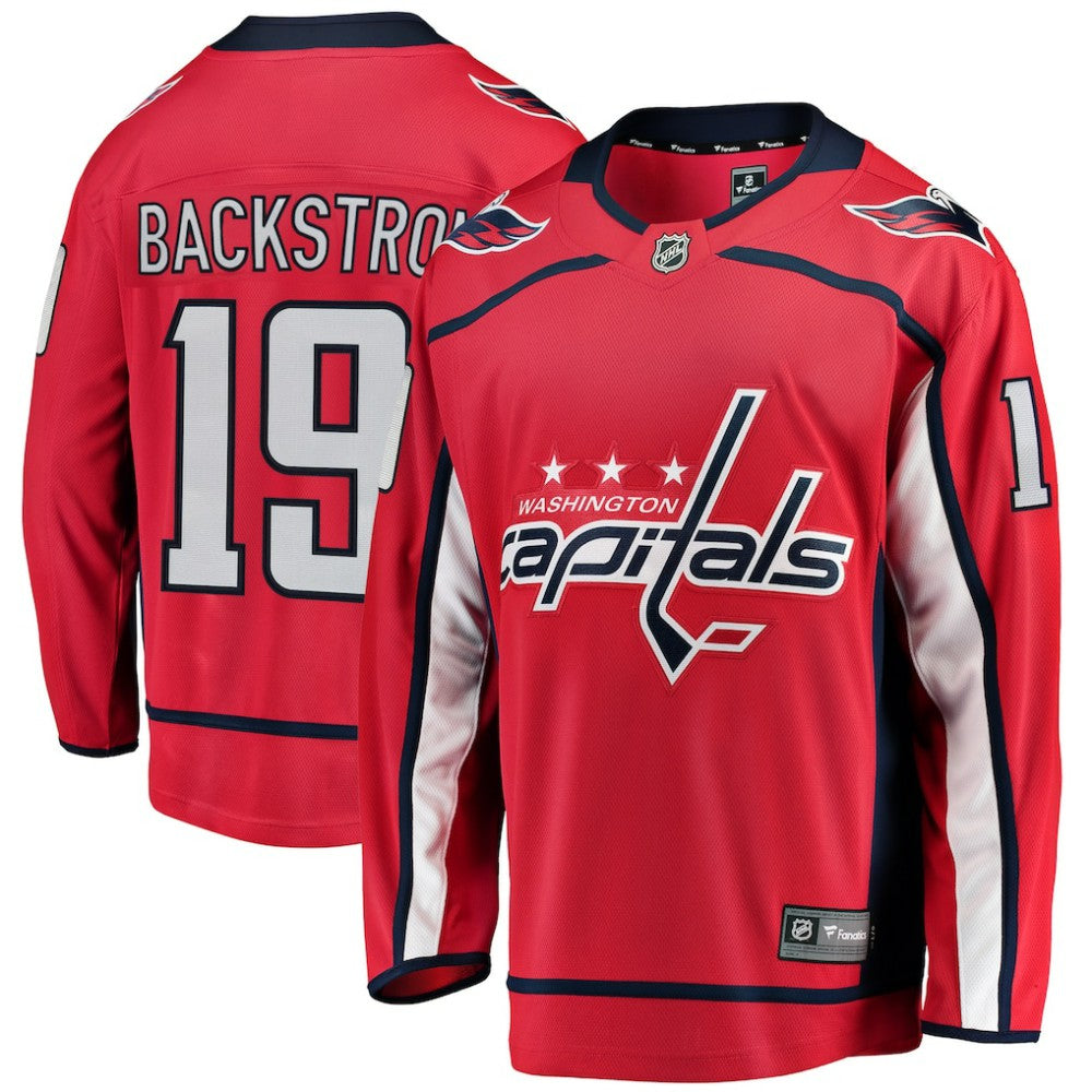 NHL Nicklas Backstrom Washington Capitals Fanatics Breakaway Jersey