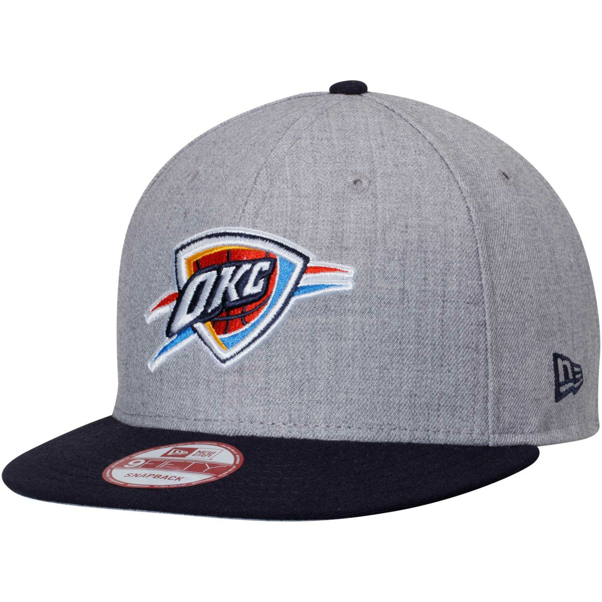 New Era Oklahoma City Thunder Two-Tone 9FIFTY Snapback Adjustable Hat