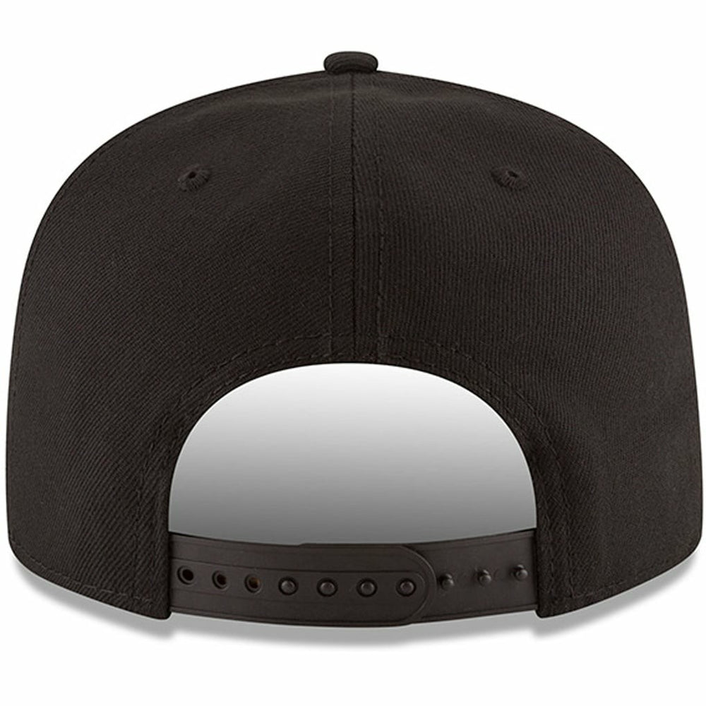 New Era New Orleans Pelicans Black & White Logo 9FIFTY Adjustable Snapback Hat