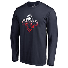 New Orleans Pelicans Gradient Logo Long Sleeve T-Shirt
