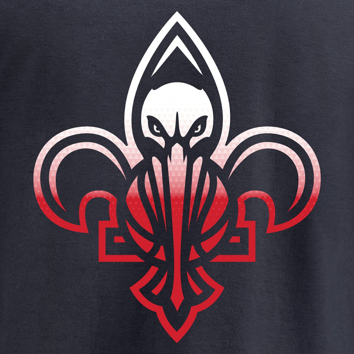 New Orleans Pelicans Gradient Logo Long Sleeve T-Shirt